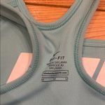 Nike Dri-Fit Size Medium Blue Athletic Sports Bra Photo 3