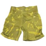 NWOT GYMSHARK yellow/Green Camouflage Shorts Green Photo 0
