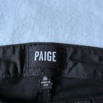 Paige  Wyatt Lace Up Ankle Skinny Jeans in Black Shadow Size 26 NEW Photo 6