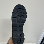 Pierre Dumas  White and Black Lace Up Boots Photo 6