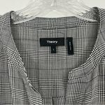 Theory  Orvinio Pinedale Wool Blend Blouse Size Large Photo 6