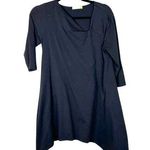 Chalet Black 3/4 Sleeve Tunic Blouse Size Small Photo 0