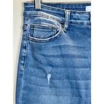 Vervet Women's V2151 Size 30 Blue High Rise Distressed Slim Straight Denim EUC Photo 10