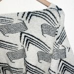 SheIn Women’s Abstract Design Wide V Neck Sweater Photo 8