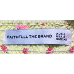 Faithfull the Brand NEW Faithfull Sage Mini Dress Santa Maria Floral Puff Sleeve Fit & Flare Skater Photo 12