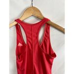 Adidas  Bright Pink Ribbed Racerback Athletic Tank Size xs Photo 4