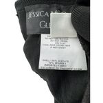 Gunne Sax  Jessica McClintock Vintage Maxi Dress Gown Black‎ Sparkly Glitter Sz 5 Photo 9