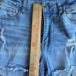 Wax Jean , LOS ANGELES,  Large BLUE DENIM CUT OFF SHORTS, JR'S WAIST, Photo 5