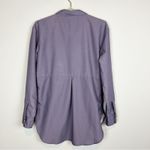 The North Face  Women’s Stevie‎ Shirt Button Up Tunic Purple Size Medium Photo 1