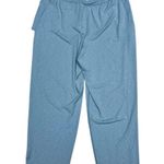 Free People FP Movement Blue Wide Leg Lounge Pants with Tie Waist, Size Large EUC Photo 1