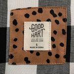 Matilda Jane  Good Hart Belmont Top Women’s Black & White Plaid Peplum Blouse￼ Photo 3