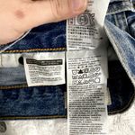 Levi's  501 Blue Medium Wash Denim Cut-off Button Fly Summer Beach Shorts 31 Photo 3