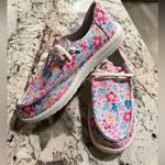 Floral Flower Women’s Size 6.5 Boat Shoes Photo 0