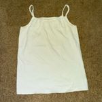 Hanna Andersson White Fitted Sleeveless Camisole Size XL Photo 0