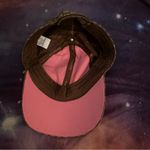 Womens Hat Cap Skull & Crosbones Heart Eyes Brown Gray Goth Whimsygoth Coquette Photo 2