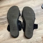 Bare Traps Black Stretch Strap Platform Sandals Size 9M – Comfort Wedge Sandals Photo 6