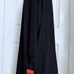 Mondetta Black Collared Long Sleeve Knit Dress size XXL EcoVero Relaxed Fit New Photo 5