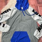 PINK - Victoria's Secret Victoria'sy Secret PINK Quarter Zip Hooded Graphic  with Black Shorts Photo 6