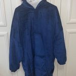 Oversized Wearable Blanket Hoodie‎ Sweatshirt Blue Unisex Size undefined Photo 0