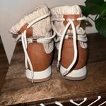 Merrell  Women Winter Boots Size 10.5 Tan Knit Cuff Lace Up Lug Sole Waterproof Photo 5