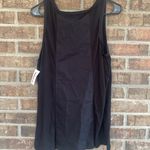 Valerie Bertinelli Black cotton tank top with sequin detail Photo 1