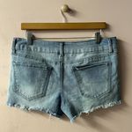 Charlotte Russe  Refuge Light Wash Mid Rise Shorts Size 12 GUC Photo 9