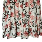 Altar'd State Altar’d‎ State pink green ivory floral babydoll blouse size XS Photo 6