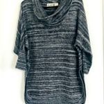 Anthropologie Field Flower Heather Gray Space dye Cowl neck dolman tunic Photo 1