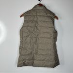 Banana Republic  Beige Puffer Vest Size Small Photo 1