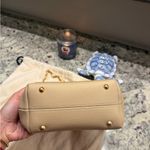 Polene  Un Numero Mini Beige Bag Chain Strap Calf Leather & Suede Photo 7