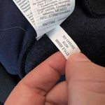 J.Crew Long Sleeve Sherpa Mock Neck Henley Buttons Pullover Navy Sweater Size S Photo 9