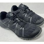 Merrell  Trail Glove 5 Shoes Womens 8 Black Gray Barefoot road running J46574 Photo 1
