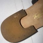 Trotters Minimalist Old Money Black Leather Mule Sandals Shoes Flats Size 7.5 Photo 12