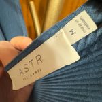 ASTR The Label Plisse Jumpsuit size Medium Blue Photo 9