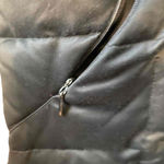 Calvin Klein NWOT Womens Black Quilted Double Zipper Long Puffer Jacket Size L Photo 5