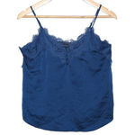 Abercrombie & Fitch Women's  Royal Blue Lace Polyester Camisole Tank Top Size XS Photo 0