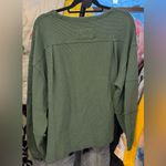 Free People NWT We The Free Total Eclipse Tee - pine forest dark green - Small Photo 6