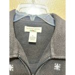 Béchamel Petites Black Fleece Santa Snowflake Vest Women PL Christmas Holiday Black Size undefined Photo 5