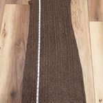 Current Air Anthropologie Cable-Knit Midi Sweater Dress Brown / Size XXS Photo 9