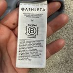 Athleta Wayfarer Bomber Jacket Full Zip Longsleeve Travel in Coastline Blue M Photo 9