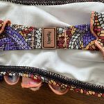 Tigerlily Bikini in Geometric Floral Tile Print Photo 10