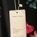 LAOLASI 3XL black floral dress midi tank soft crisscross top summer vacation NWT Size 3X Photo 8