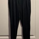 No Comment  NY LA Black Soft Pocket Joggers Size Med EUC #4108 Photo 7