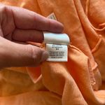 Free People NWOT We The Free Chill Out Cold Shoulder Pullover Top orange xs Photo 14