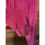 Victoria's Secret Victoria’s Secret TRACKSUIT SET Velvet Jacket & Jogger Velour Hot Pink Medium Photo 12