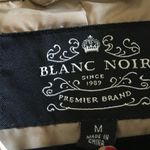 Blanc Noir Vegan Leather Jacket Size Medium Tan Photo 3