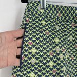 Peter Millar Peter‎ Millar Retro 70's Print Golf Tennis Skirt Skort Size 8 Green Pickleball Photo 5