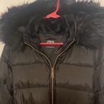 ZARA Black Puffer Jacket Size M Photo 2