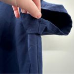 Fabletics Method 2-Pocket Scrub Top in Navy Blue Size S Photo 9