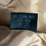 Lafayette 148 Petite Ruffle Sleeve Brown Gold Pink Floral Blazer Size 8P Career Photo 4